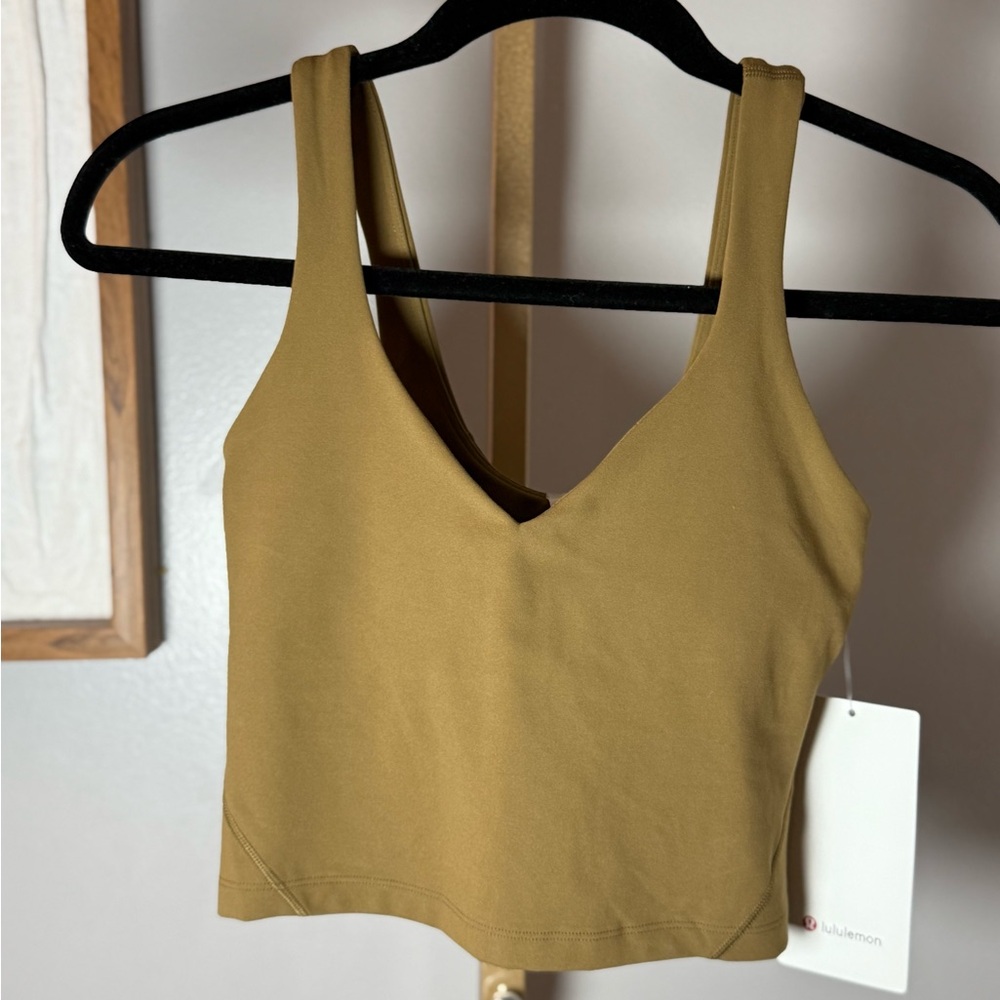 Lululemon Tan Sleeveless Top